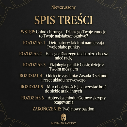 Niewzruszony: Jak odzyskać panowanie, gdy inni próbują Tobą zachwiać.